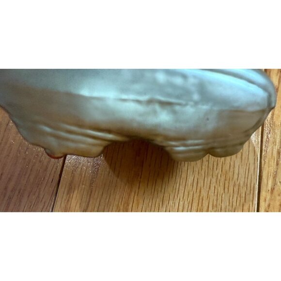 Ornament Fishing Vest Holiday Decor Glass Hand Painted - Picture 5 of 6